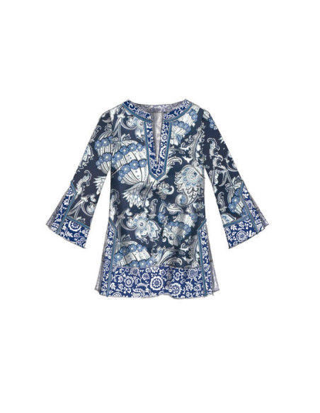Molde de túnica e vestidos - McCall's 7408