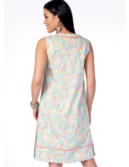 Molde de túnica e vestidos - McCall's 7408