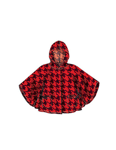 Padrão de ponchos - McCall's 7202