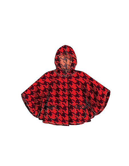 Padrão de ponchos - McCall's 7202