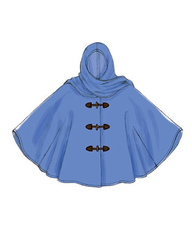 Padrão de ponchos - McCall's 7202