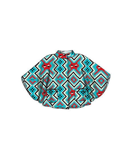 Padrão de ponchos - McCall's 7202