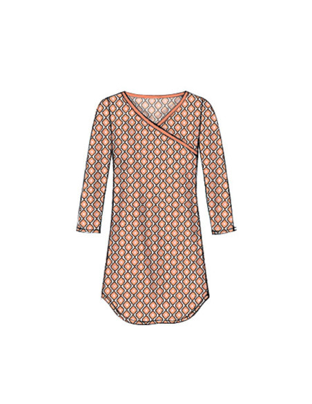 Padrão de robe, cinto, tops, vestido, shorts e calças - McCall's 7297