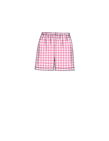 Padrão de robe, cinto, tops, vestido, shorts e calças - McCall's 7297