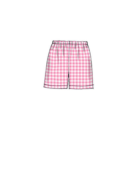 Padrão de robe, cinto, tops, vestido, shorts e calças - McCall's 7297