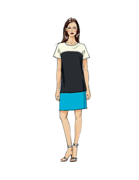 Molde de vestido - Vogue 8805