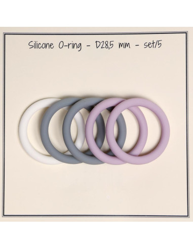 Anéis de silicone para prender chupeta