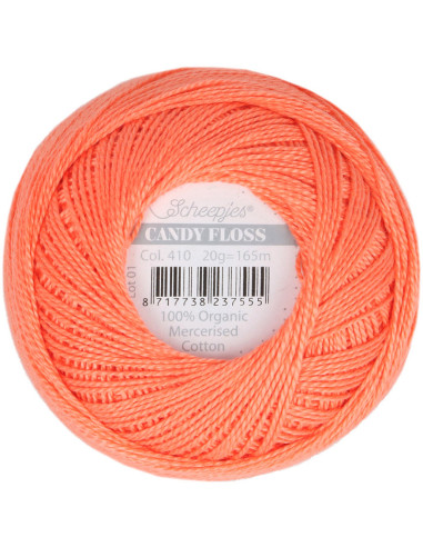 Fio de algodão perlé Scheepjes Candy Floss
