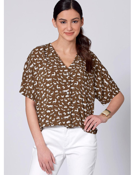 Molde de blusas - McCall's 7976
