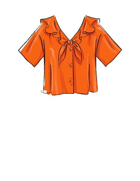 Molde de blusas - McCall's 7976