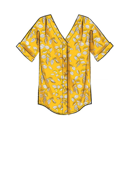 Molde de blusas - McCall's 7976