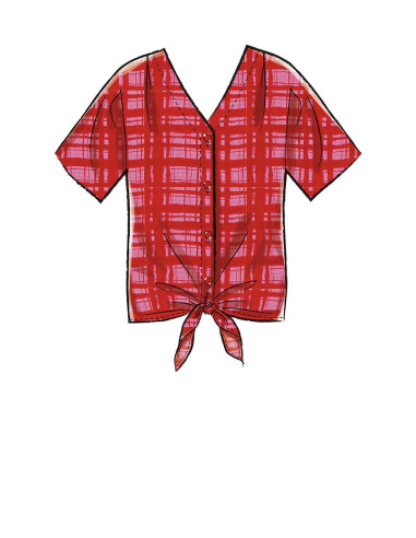 Molde de blusas - McCall's 7976