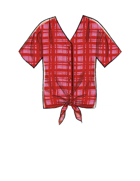 Molde de blusas - McCall's 7976