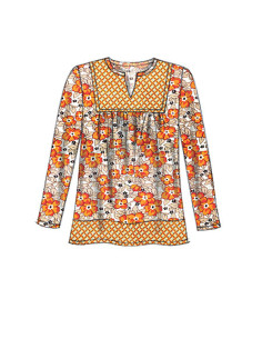 Molde de blusas - McCall's 7284 2