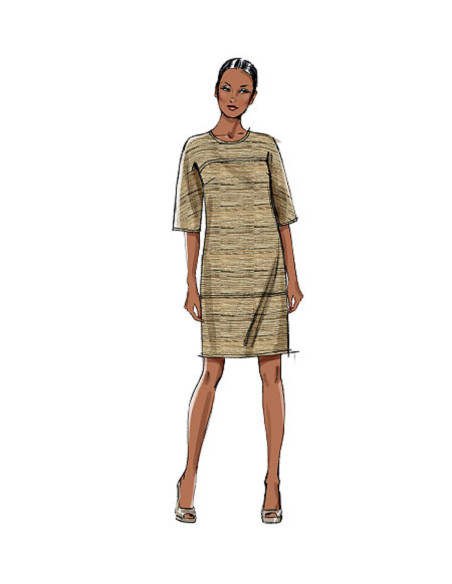 Molde de vestido - Vogue 8805