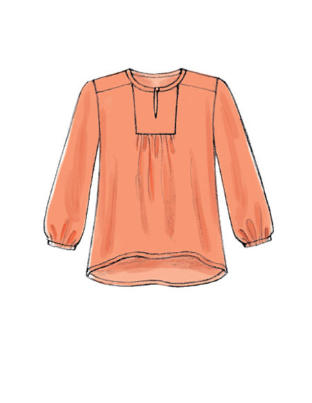 Molde de blusas - McCall's 7284