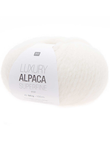 Lã Luxury Alpaca Superfine Aran Rico Design