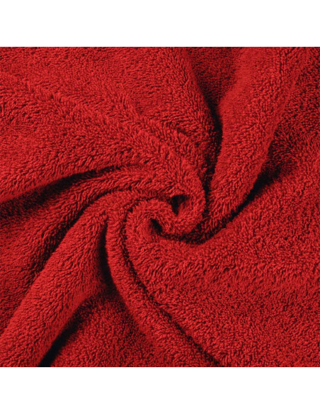 Tecido felpudo - Vermelho