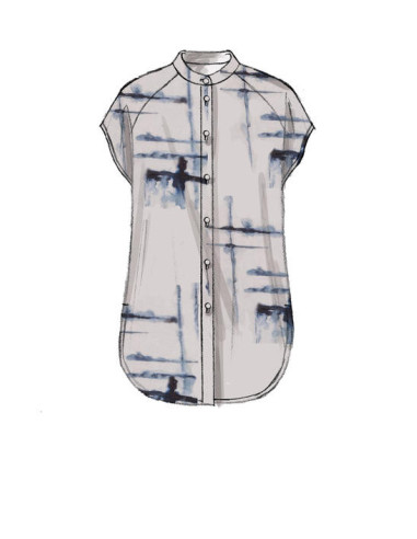 Molde de camisas, túnicas e cinto - McCall's 7472