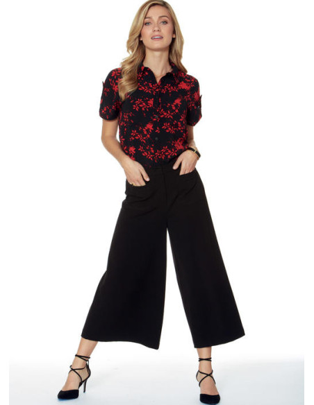 Molde de camisas, túnicas e cinto - McCall's 7472