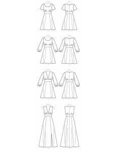 Molde de vestidos - McCall's 7802 2