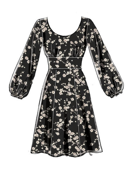 Molde de vestidos - McCall's 7802
