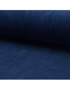 Tecidos veludo nicky - Azul jeans