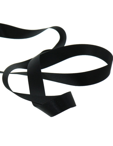 Fita de cetim - Preto
