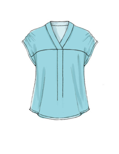 Padrão de blusas - McCall's 7359