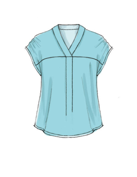 Padrão de blusas - McCall's 7359