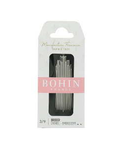Agulhas de bordado Bohin - Sortido 3/9