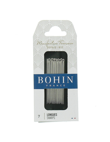 Agulhas de costura comuns Bohin - N° 7