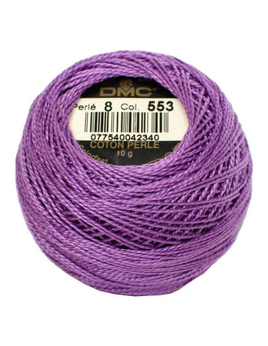 Novelo de algodão perlé DMC n° 8