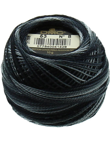 Novelo de algodão perlé DMC n° 8