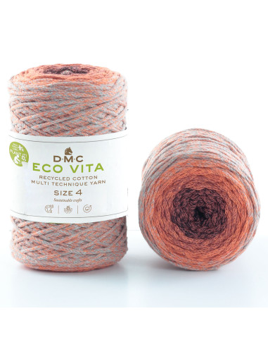 Algodão reciclado Eco Vita 4 Multico DMC