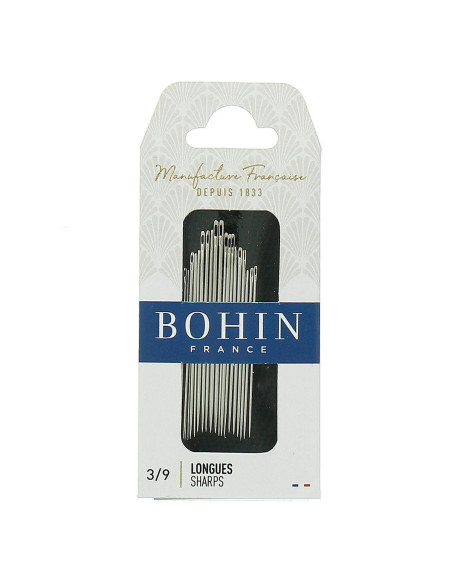 Agulhas de costura comuns Bohin - Sortido 3/9