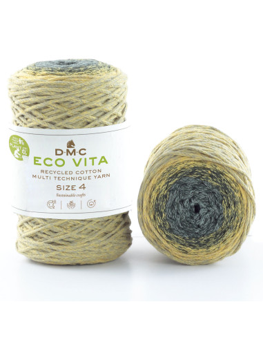 Algodão reciclado Eco Vita 4 Multico DMC