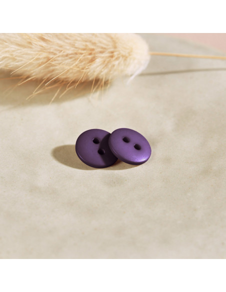 Botão Classic Mat - Majestic Purple