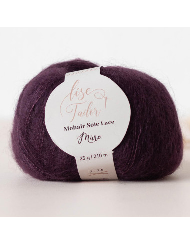 Lã Mohair Seda Lace Lise Tailor