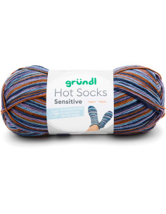 Lã para meias Hot Socks Sensitive Gründl 2