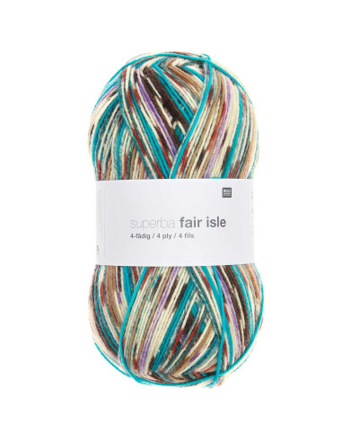 Laine Superba Fair Isle 4 fils Rico Design