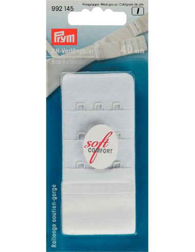 Extensor de sutiã - 40 mm - 3 colchetes