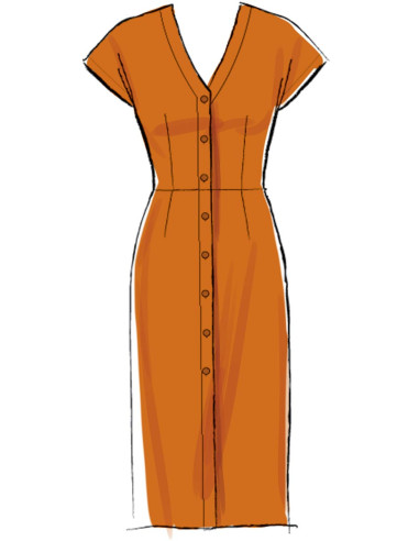Molde de vestidos e cinto - McCall's 7920