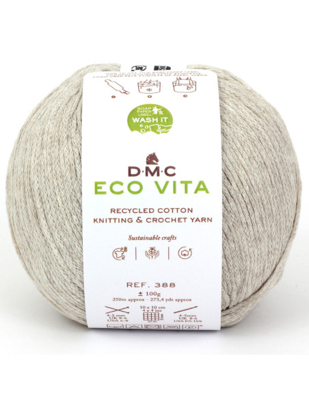 Algodão reciclado Eco Vita DMC
