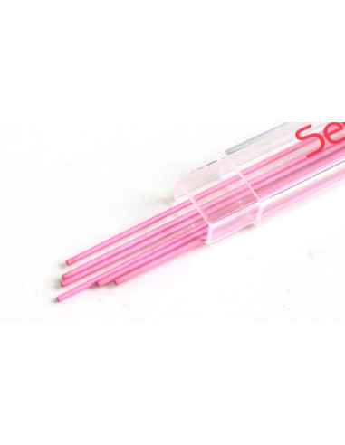 Conjunto de 6 minas de substituição - Rosa