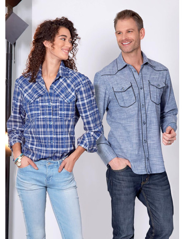 Molde de camisas - McCall's 7980