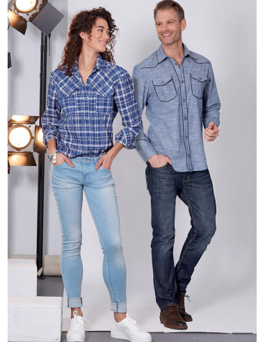 Molde de camisas - McCall's 7980