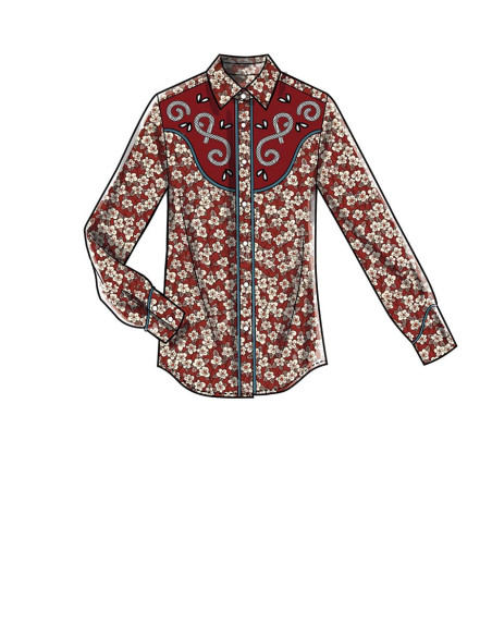 Molde de camisas - McCall's 7980