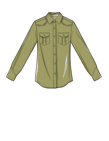 Molde de camisas - McCall's 7980