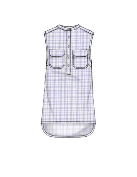 Molde de blusas - McCall's 7360